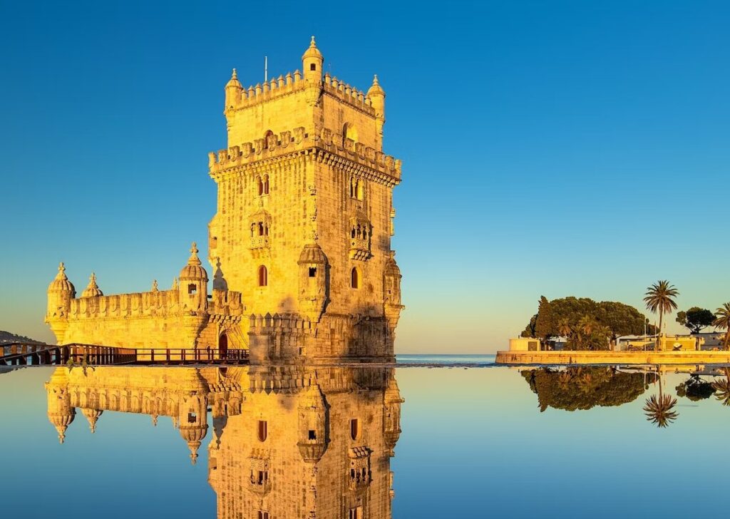 Torre de Belem – imagem simbólica para contacto histórico com o The Time Trail